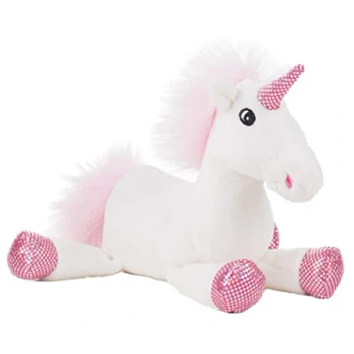 Imagen de Rudolf Schaffer Unicornio Shiny Peluche, Color Blanco/Rosa, 22 cm (5521.)