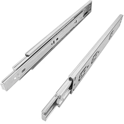 Imagen de SOTECH 1 par Guías de extracción total KV1 35 H45 L350 PP 350 mm con Push to Open para cajones sin tiradores Guía telescópica cargable hasta 35Kg
