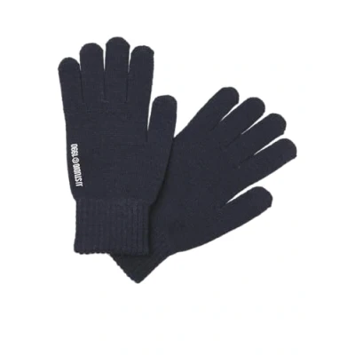 Imagen de JACK &amp; JONES Guantes Jacbottle, Azul Marino, Talla única para Hombre