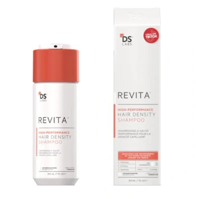 Imagen de DS Laboratories Revita Champú para Adelgazamiento del Cabello Apoya el Crecimiento, Fortalece y Espesa Sin Sulfato, Bloqueador de DHT (205 ml)