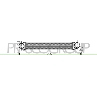 Imagen de PRASCO MN308N001 Intercooler MINI: Hatchback