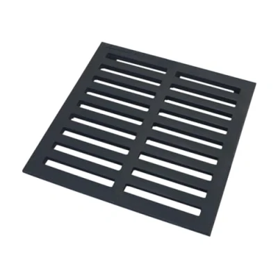 Imagen de Rejilla de entrada hierro fundido, negro, transitable, 300 x mm, clase B125
