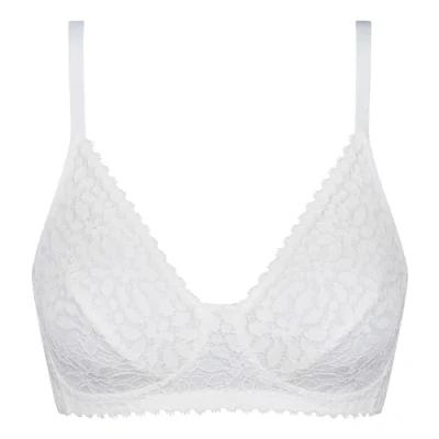 Imagen de Dim Sujetador sin aros Linea Daily Dentelle X1, Mujer, Blanco (White), 95B