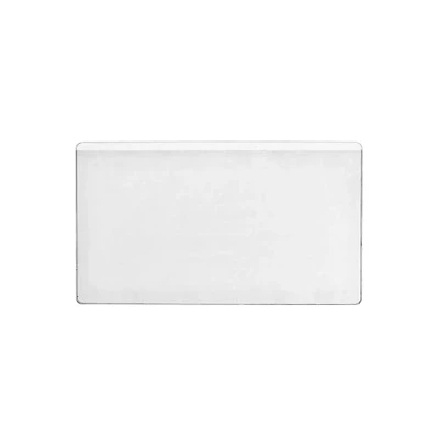 Imagen de Durable 801919 Fundas autoadhesivas Pocketfix para etiquetas de inserción, bolsas 10 piezas cada una, 105 x 65 mm, 101 61 transparentes