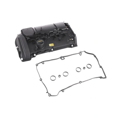 Imagen de VAICO V20 3087 tapa de Balancines con junta cubierta válvula ventilación, tornillos, cierre BMW: 3 Berlina