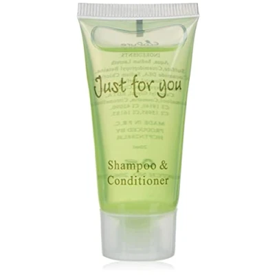 Imagen de Just for You Champú/Acondicionador 20 ml. Cantidad de cajas: 100.