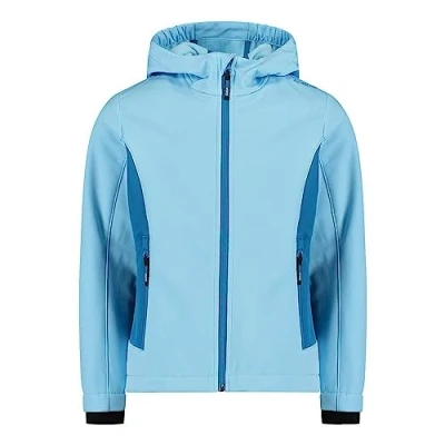 Imagen de CMP Chaqueta Kid G Con Capucha Fija, Softshell Unisex niños, Azul (Anís Jade 3A29385N), 176