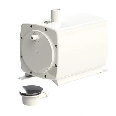 Imagen de SFA 268487 Sanifloor+ 3 Sistema Elevador (Bomba de succión y sifón) Potencia 30 l/min, Altura extracción 1 m, para duchas extraplanas, 220 V, Blanco