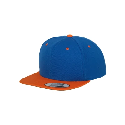 Imagen de Flexfit Classic Snapback 2TONE Gorra, Talla: One Size, Navy/maroon