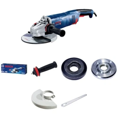 Imagen de Bosch Professional GWS 24 230 JZ Amoladora angular (2400 W, Ø mm, Soft Start, Cyclon, en caja)