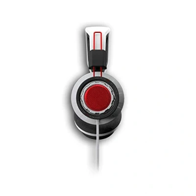Imagen de Gioteck Auricular estereo con cable blanco y rojo TX 40 multiplataforma (PS4) (PlayStation 4)