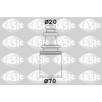 Imagen de SASIC 2873693 Fuelle Palier lado de engranaje CITROËN: Saxo Hatchback, Berlingo / First I, C15 Furgón, PEUGEOT: Partner I Combispace