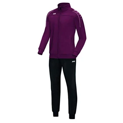 Imagen de JAKO Chándal para hombre de poliéster Classico, maroon, M, M9150