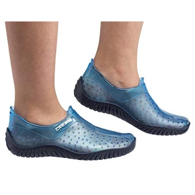 Imagen de Cressi Water Shoes Kids Escarpines para Todo Tipo de Deportes Acuáticos Juventud, Unisex, Claro/Azul, 23/24 EU