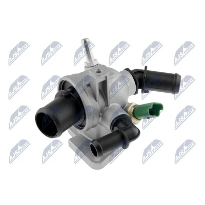 Imagen de NTY CTM PL 008 Termostato, refrigerante 88 con carcasa (cárter) OPEL: Corsa D Hatchback, Astra H GTC, FIAT: Grande Punto Hatchback