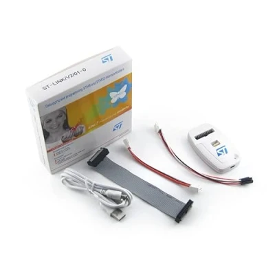 Imagen de Waveshare ST Link / V2 CN para STM32 STM8 MCUs USB JTAG SWD programador depurador emulador