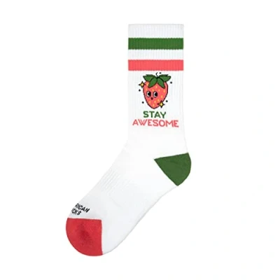 Imagen de American Socks Stay Awesome Mid High Calcetines de deporte para hombre y mujer, Crossfit, Padel, Running, Ciclismo, Bici Skate.