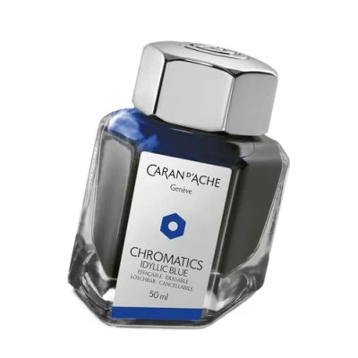 Imagen de Fraso de Tinta Caran d&#039;Ache Iddyllic Blue 50ml Grabado gratuito