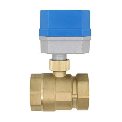 Imagen de Valvula 2 vias motorizada 220v electrovalvula 220 bola 1/2 3/4 1 1/4 pulgada (DN32 pulgada)