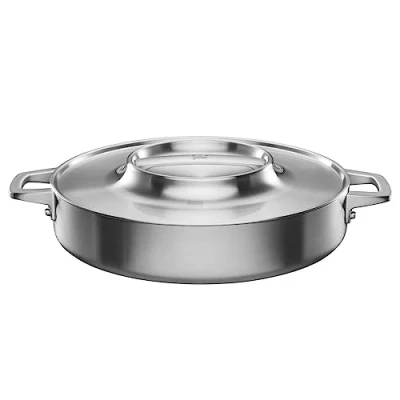 Imagen de Norden, Sarten para salterar con asas de acero inoxidable, 28cm