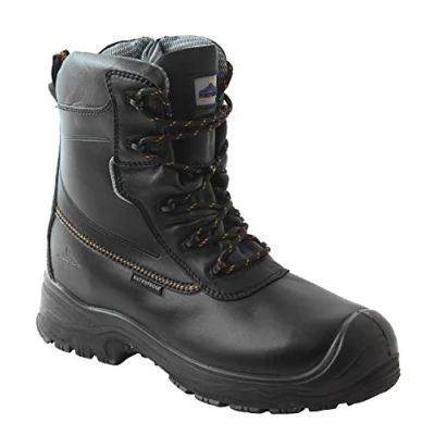 Imagen de Portwest Bota De Seguridad Compositelite Traction 7 Inch (18Cm) S3 Hro Ci Wr, Tamaño: 45, Color: Negro, FD02BKR45