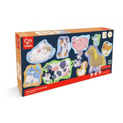 Imagen de Puzzle Amigos del GRANJA Hape