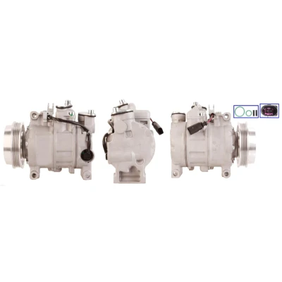 Imagen de LUCAS ACP863 Compresor de Aire Acondicionado PAG 46 R 134 a con juntas AUDI: A4 B6 Berlina, Avant, B7 Avant