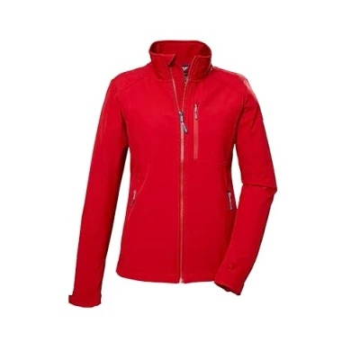 Imagen de killtec Mujeres Chaqueta softshell/chaqueta outdoor con cuello alto KOS 264 WMN SFTSHLL JCKT, red, 44, 41317 000