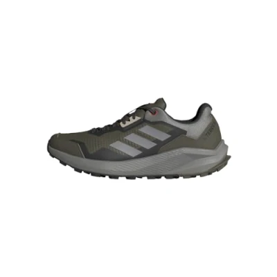 Imagen de adidas Performance Terrex Trailrider trail Zapatillas de running olive strata charcoal solid grey semi impact orange, Talla: 38 2/3 Zapatos
