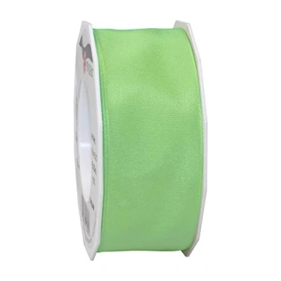 Imagen de PRÄSENT cinta embalar DREAM con borde de alambre neón menta, 20 m colores para regalos, 40 mm ancho, envolver decoraciones, manualidades y aplicaciones