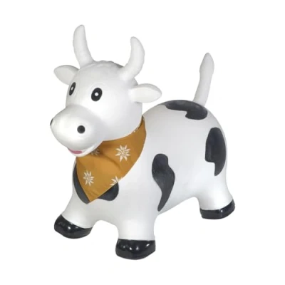 Imagen de Kindsgut Animal para Saltar, de Salto, Vaca, brincar, Bebes &amp; niño pequeño, Inflable, con inflador, Unisex, ecológico/Libre contaminantes