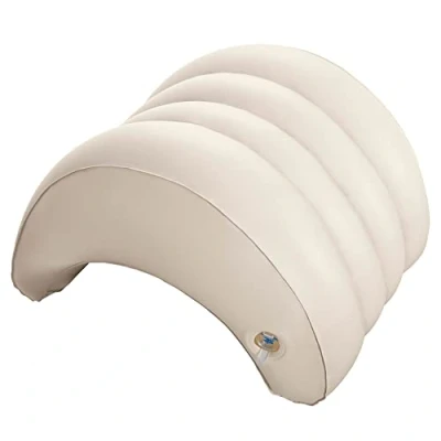 Imagen de Intex Almohada hinchable para spa color crema, 39x30x23 cm (55015)