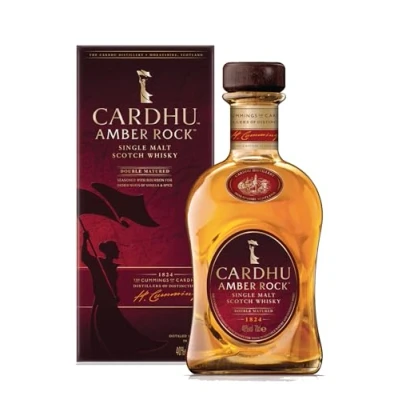Imagen de CARDHU Amber Rock, whisky escocés, con Estuche de Regalo, 700ml
