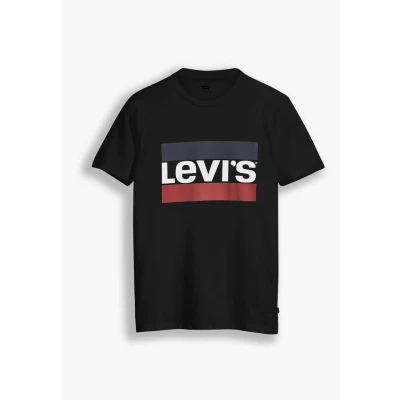 Imagen de Levi&#039;s Sportswear Logo Graphic Camiseta Hombre, Beautiful Black+, L