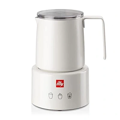 Imagen de illy Milk Frother Espumador eléctrico para espuma de leche caliente y fría chocolate