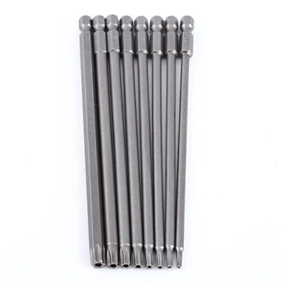 Imagen de Akozon Juego de destornilladores cabeza estrella acero S2 150 mm, 8 piezas