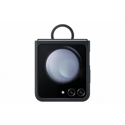 Imagen de Samsung Silicio Back Cover con Ring Negro Galaxy Z Flip 5