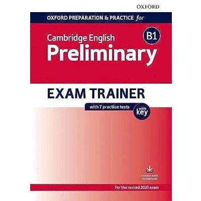 Imagen de Oxford Preparation Pre Intermediate (B1). Workbook with Key: Preparing students for the Cambridge English B1 Preliminary exam.