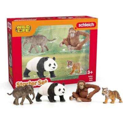 Imagen de schleich 42721 Set de iniciación &quot;Asia&quot; WILD LIFE , a partir 3 años, figura, 25 x 8 19 cm
