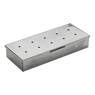 Imagen de Char Broil 140 552: Caja ahumadora, Acero Inoxidable.