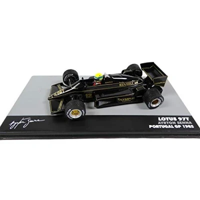 Imagen de OPO 10 Ayrton Senna Lotus 97T # 12 Ganador Portugal GP Formule 1 1985 1:43 Altaya (709)