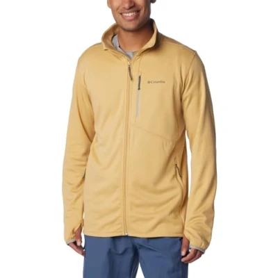 Imagen de Columbia Park View Fleece Full Zip, Chaqueta De Forro Polar Con Cremallera para Hombre, Light Camel Heather, Talla S