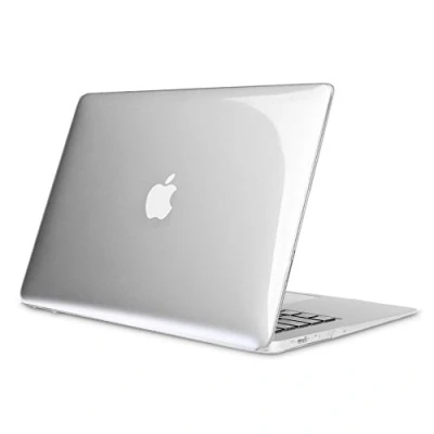 Imagen de Fintie Funda Compatible con MacBook Air 13 (2012 2017) Súper Delgada Carcasa Protectora de Plástico Duro para Modelos Anteriores A1466/A1369, Transparente