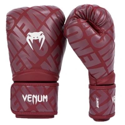 Imagen de Venum Contender 1.5 XT Guantes de boxeo, Mujer, Talla: 16oz, Burgundy/white