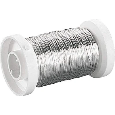 Imagen de KUG Alambre Plateado 0,6mmx15m, Color, 0,6mm 15m (4828497038)