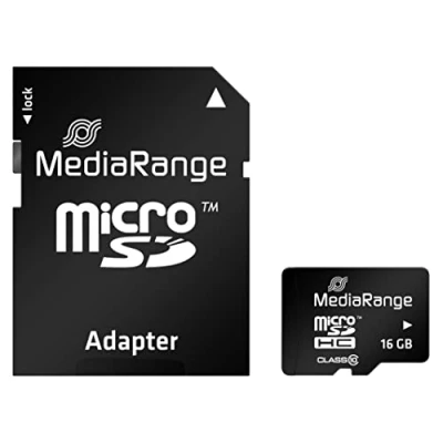 Imagen de Mediarange 16gb Microsdhc Clase 10 Memoria Flash