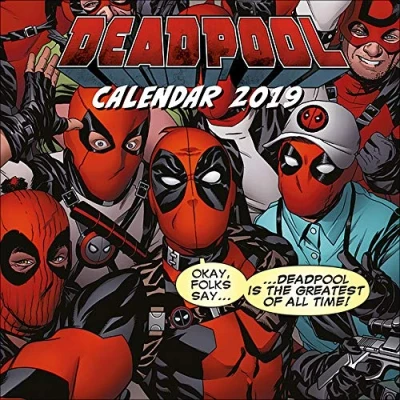 Imagen de Calendario 2019 Deadpool