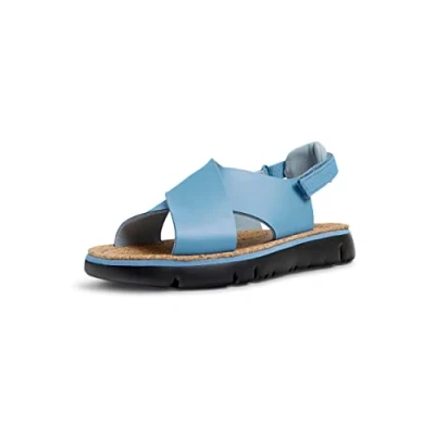 Imagen de Camper Oruga K200157, Sandalia Plana Mujer, Azul, 42 EU
