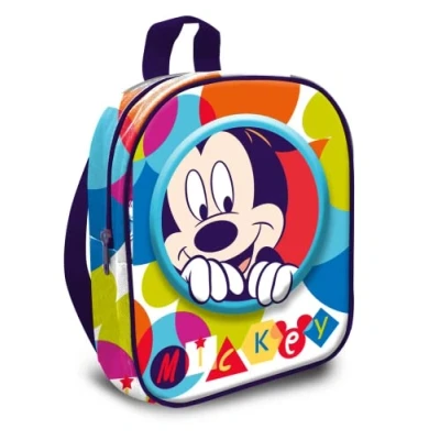 Imagen de Mochila infantil de Mickey Mouse con diseño 3D multicolor 30 cm