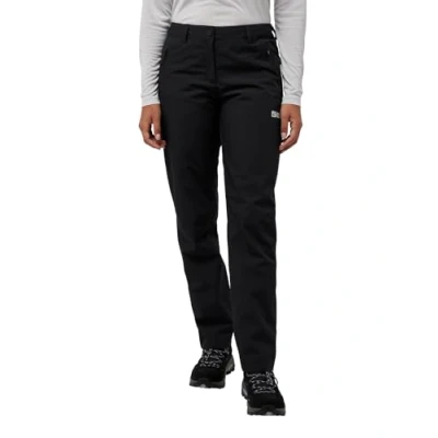 Imagen de Jack Wolfskin Parana Thermo Pants W Pantalones montañeros largos, Mujer, Talla: 42, Black